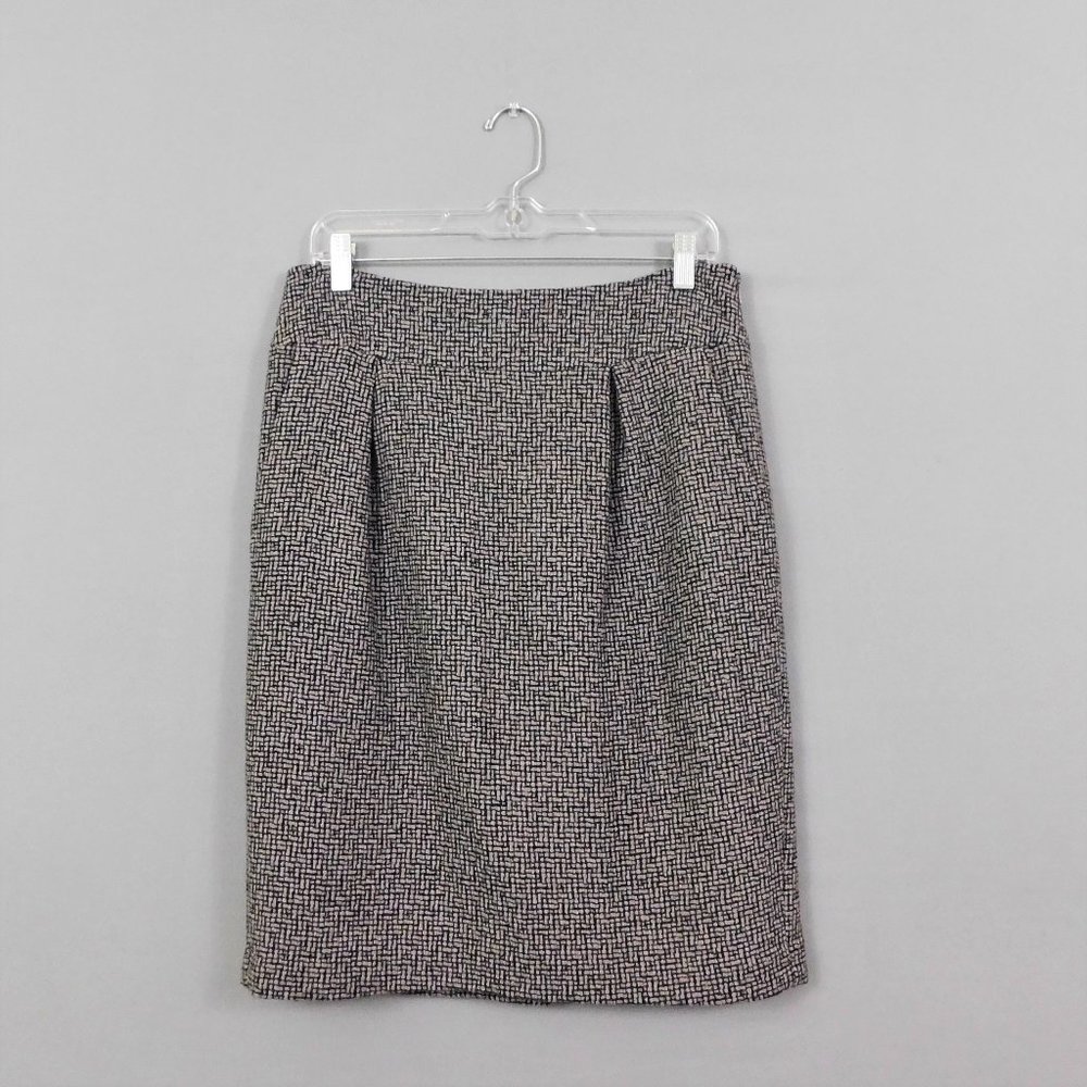 Liz Claiborne‎ Women Skirt Gray Black 8